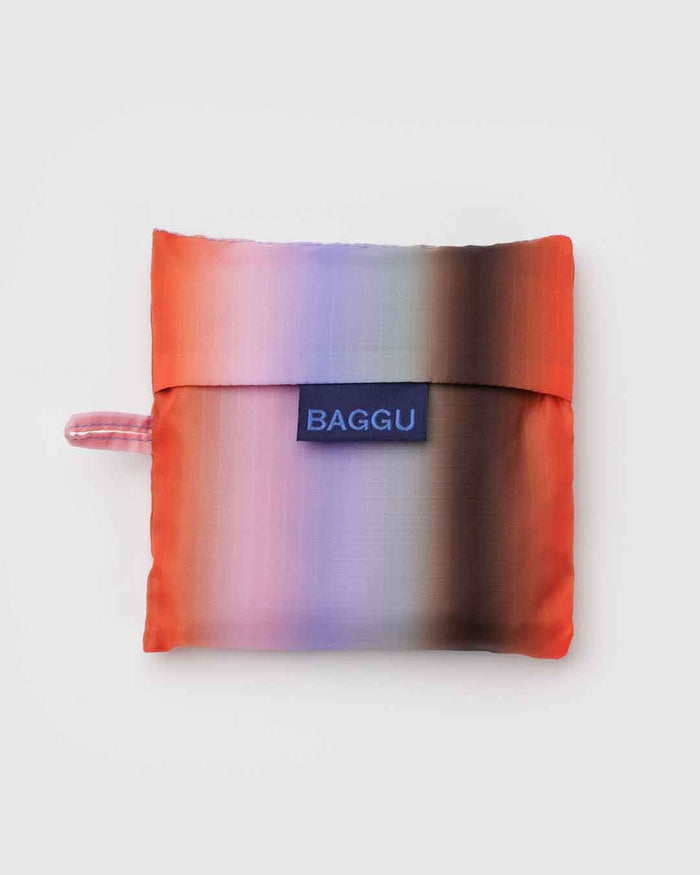 Gradient Stripe Poppy & Lilac Standard BAGGU | BAGGU | Standard Baggu