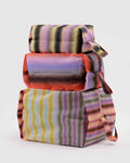 Gradient Stripes 3D Zip Set | BAGGU | 3D Zip Set