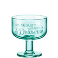 Graphica Federal Green Coppa Dessert 28 cl Set 6 Pz in Vetro Colorato Verde