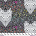 Graywork - Wolf of Pink Street - Carbon -  FreeSpirit - Tula Pink