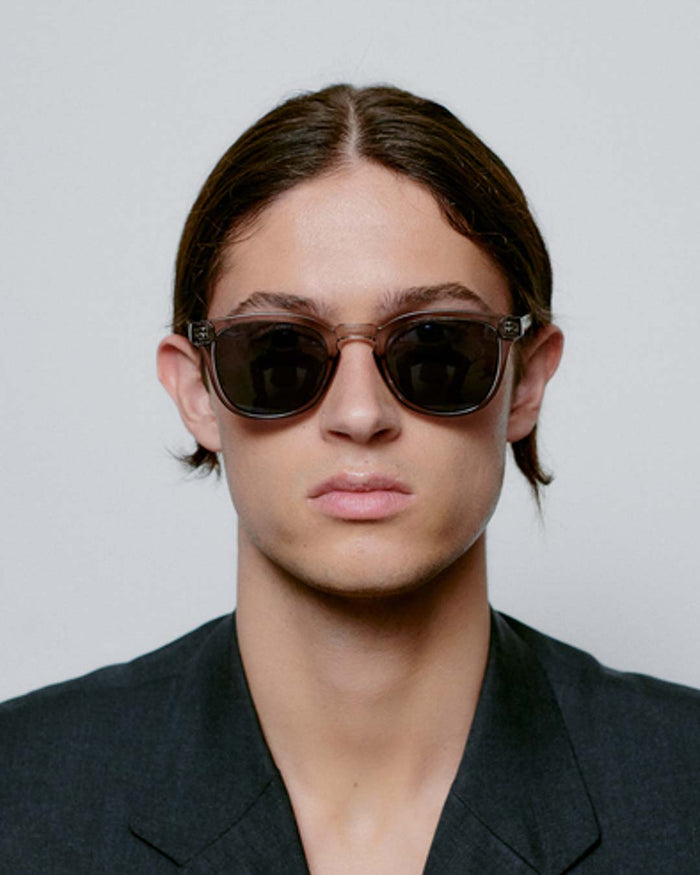 Grey Transparent Bate Sunglasses