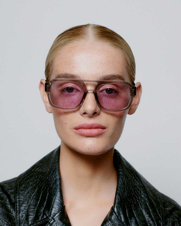 Grey Transparent Kaya Sunglasses