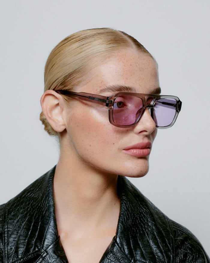 Grey Transparent Kaya Sunglasses