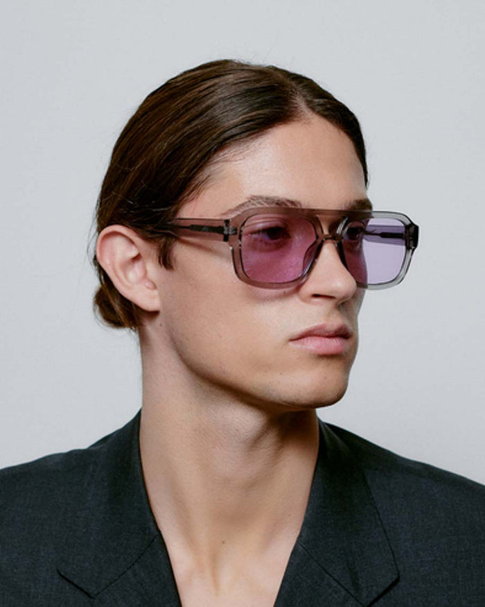 Grey Transparent Kaya Sunglasses