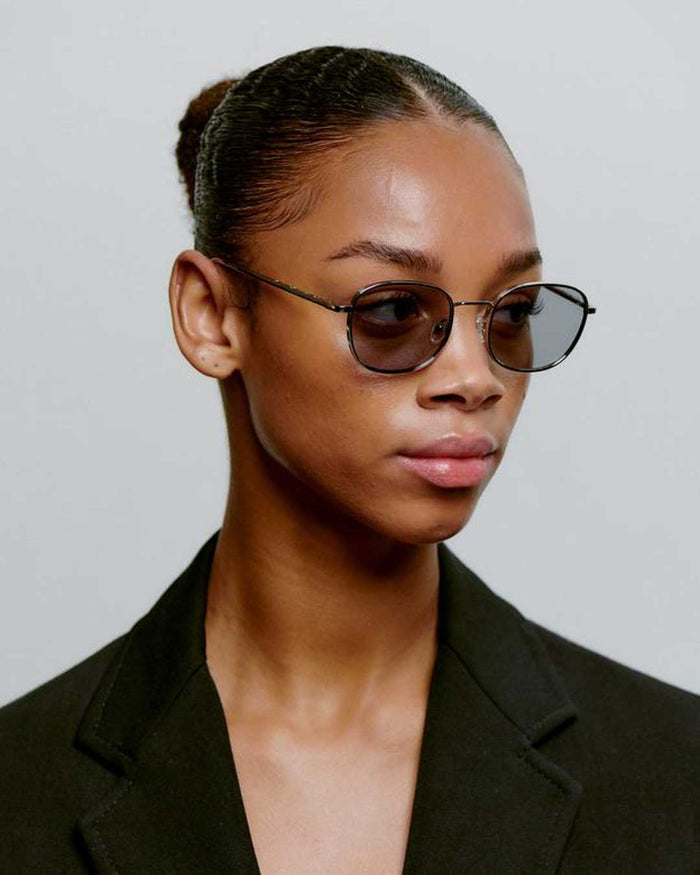 Gun Metal Hello Sunglasses