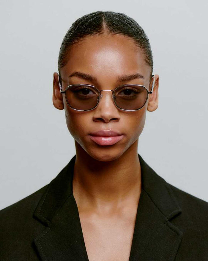 Gun Metal Hello Sunglasses