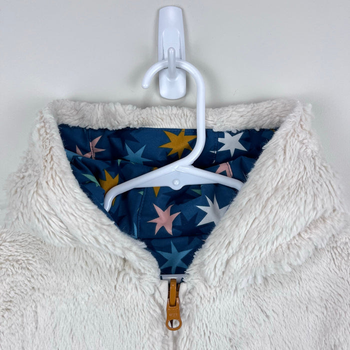 Hanna Andersson 7 Days a Week Reversible Jacket School Blue 120 cm 6-7