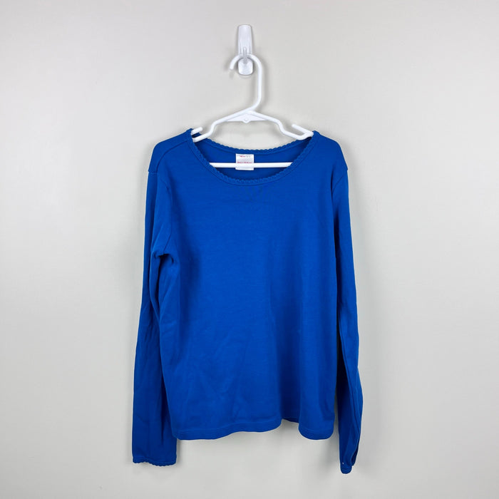 Hanna Andersson Bright Basics Pima Cotton T-Shirt Blue 140 cm 10