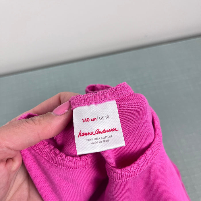 Hanna Andersson Bright Basics T-Shirt Pink 140 cm 10