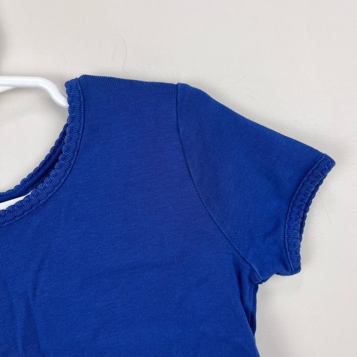 Hanna Andersson Bright Basics Tee Shirt Blue 120 cm 6-7