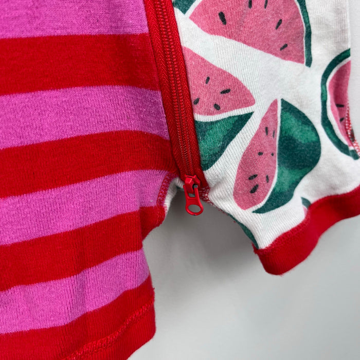 Hanna Andersson HannaJams Shortie Sleeper Watermelon Stripes 80 cm 18-24 Months