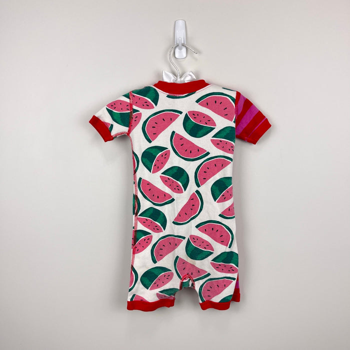 Hanna Andersson HannaJams Shortie Sleeper Watermelon Stripes 80 cm 18-24 Months