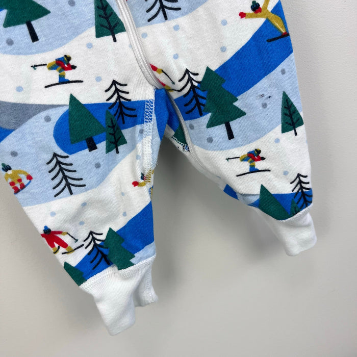 Hanna Andersson Holiday Ski Slope Sleeper 60 cm 3-6 Months