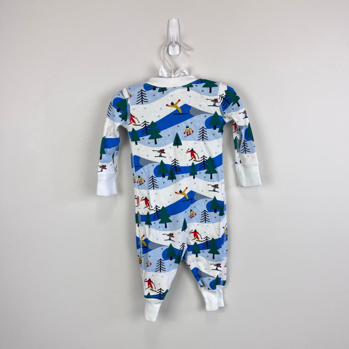Hanna Andersson Holiday Ski Slope Sleeper 60 cm 3-6 Months