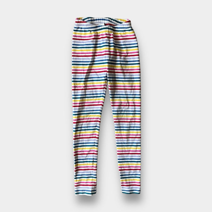 Hanna Andersson Printed Rainbow Stripe Leggings 130 cm 8