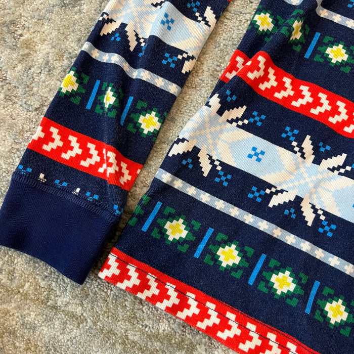 Hanna Andersson Scandi Snowflake Fair Isle Pajamas 140 cm 10