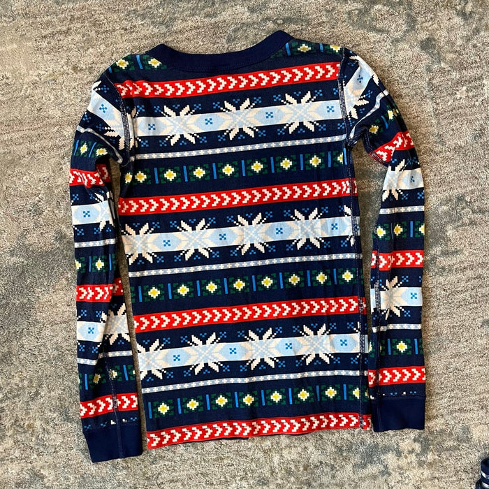 Hanna Andersson Scandi Snowflake Fair Isle Pajamas 140 cm 10