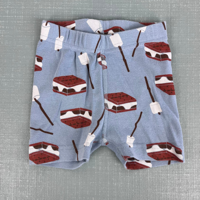 Hanna Andersson S'mores Short John Pajamas 80 cm 18-24 Months