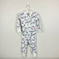 Hanna Andersson Snowman Pajamas 80 cm 18-24 Months