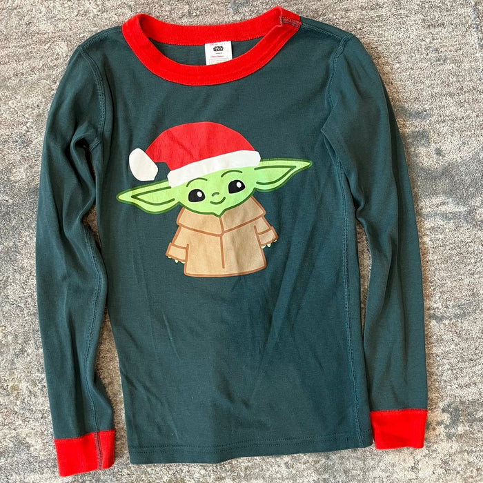 Hanna Andersson Star Wars Yoda Santa Pajamas 130 cm 8