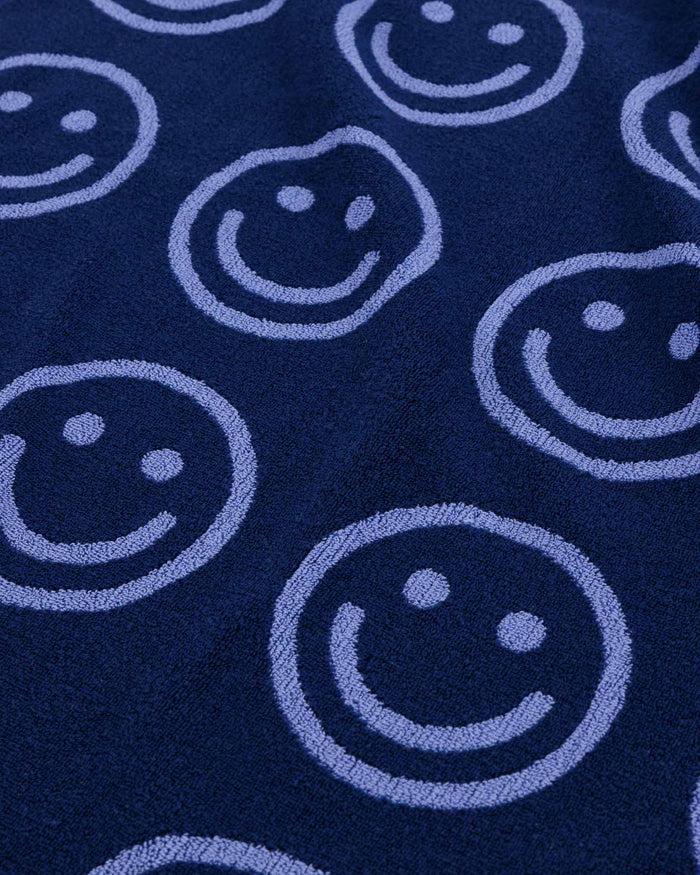 Happy Blue Marigold Mix Hand Towel Set Of Two | BAGGU | Bath Towel
