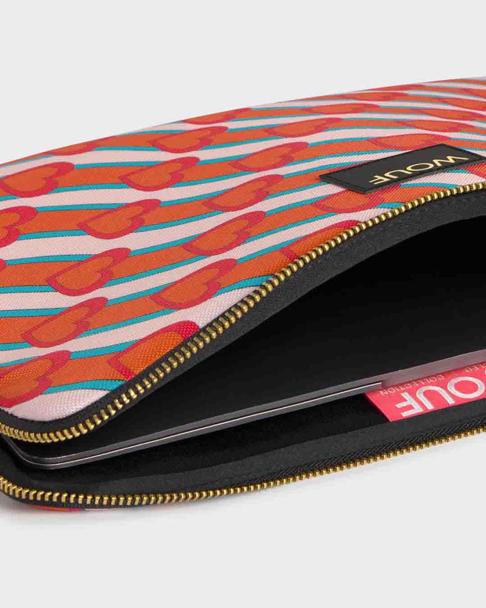 Heartbeat Laptop Sleeve 15" & 16" | WOUF | Laptop + Tablet Sleeves