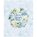 Hydrangea Panel-  Celebrate The Seasons- Hoffman- U5129-222