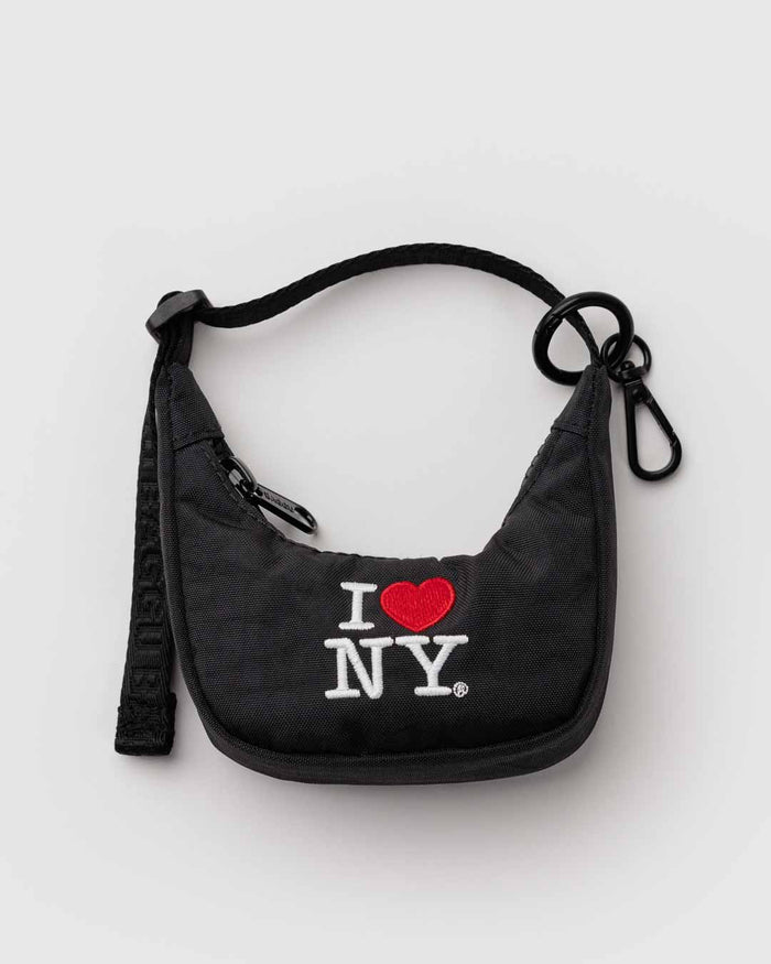 I Love NY Crescent Bag Charm | BAGGU | Crescent Bag Charm
