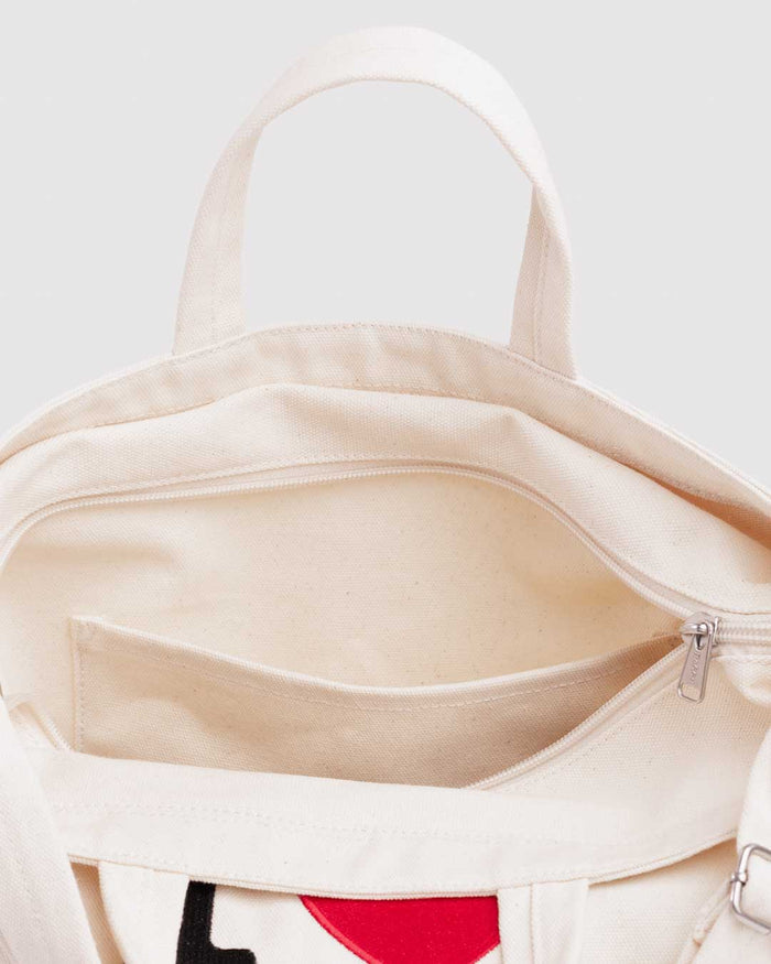 I Love NY Horizontal Zip Duck Bag | BAGGU | Zip Duck Bag
