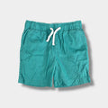 J. Crew Boys Drawstring Twill Dock Short Green 6