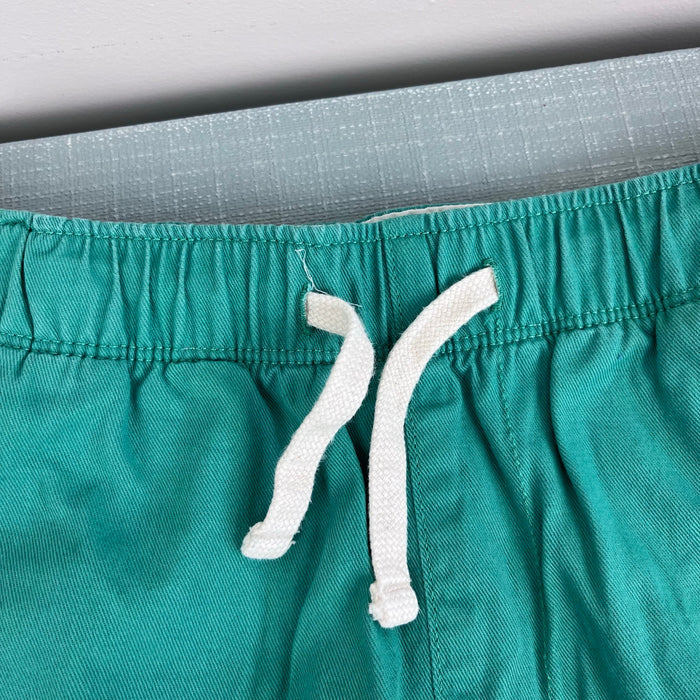 J. Crew Boys Drawstring Twill Dock Short Green 6