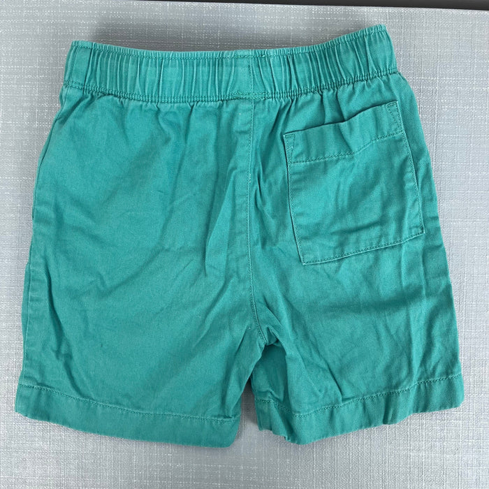 J. Crew Boys Drawstring Twill Dock Short Green 6