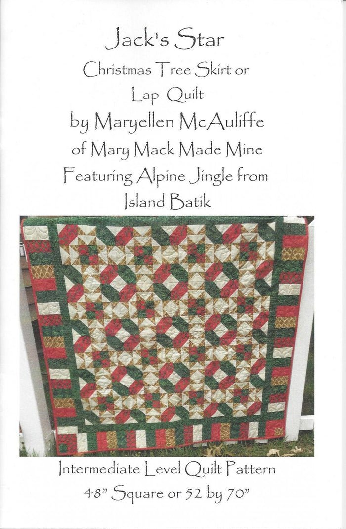 Jack's Star Christmas Quilt Pattern