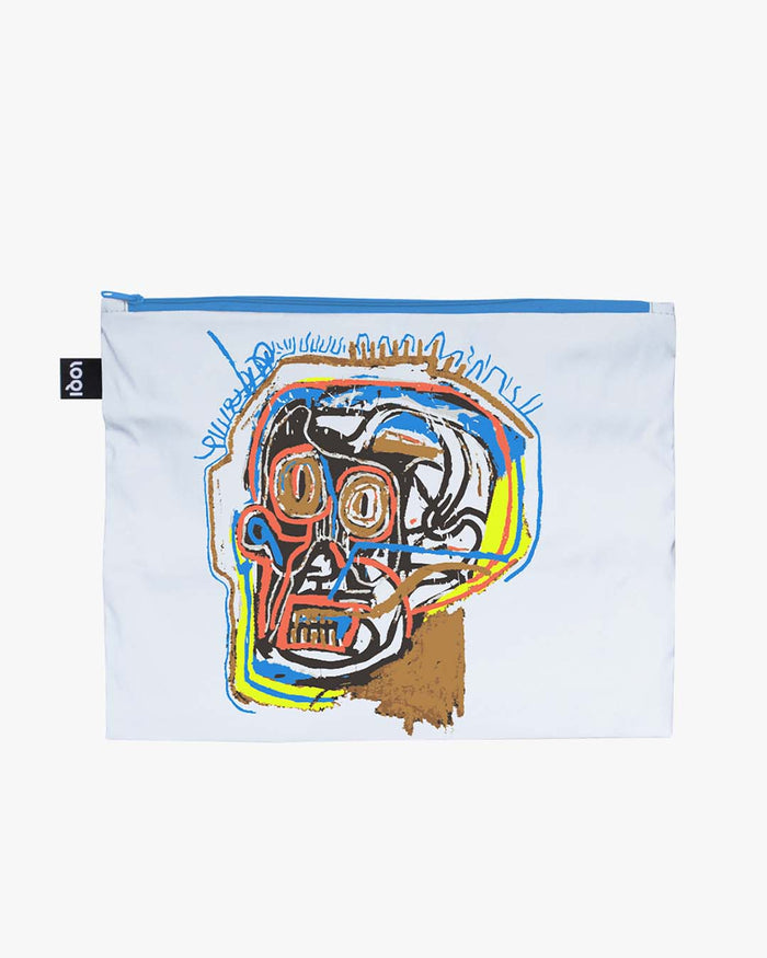 Jean-Michel Basquiat Crown, Pez Dispenser, Untitled Reflective Zip Pockets | LOQI | Zip Pockets