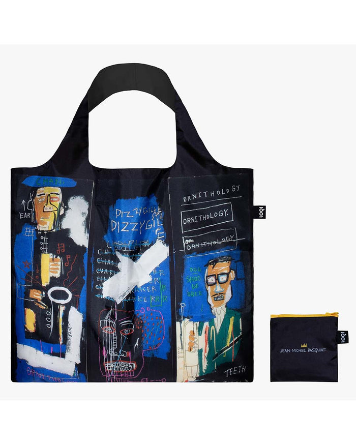 Jean-Michel Basquiat Horn Players Recycled Bag | LOQI | Recycled Bag