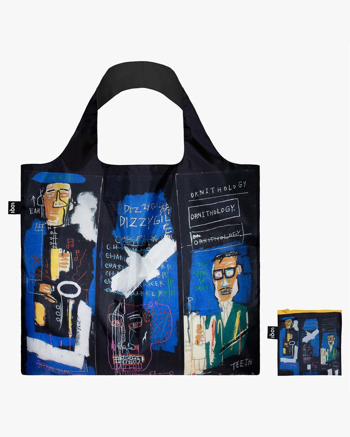 Jean-Michel Basquiat Horn Players Recycled Bag | LOQI | Recycled Bag