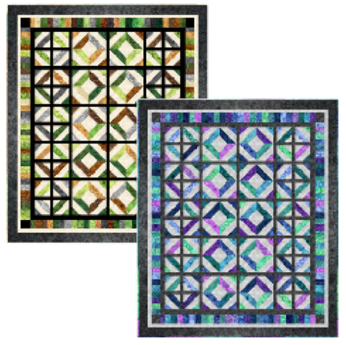 Jewelscape Pattern - Off The Grid - Qt Fabrics - Dan Morris - Pattrn-4170A