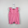Kissy Kissy "Kissy Love" Pink Ruffle Short Playsuit Romper 12-18 Months