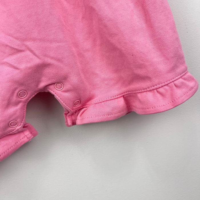 Kissy Kissy "Kissy Love" Pink Ruffle Short Playsuit Romper 12-18 Months