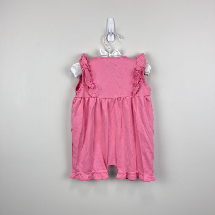 Kissy Kissy "Kissy Love" Pink Ruffle Short Playsuit Romper 12-18 Months