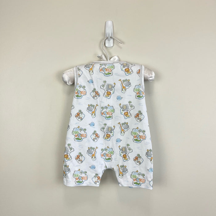 Kissy Kissy Pima Cotton Save Our World Playsuit Romper 0-3 Months