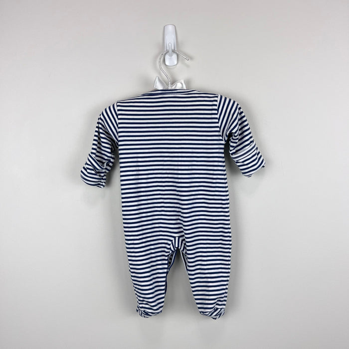 Kissy Kissy Striped Toolbox Footie Coverall 0-3 Months