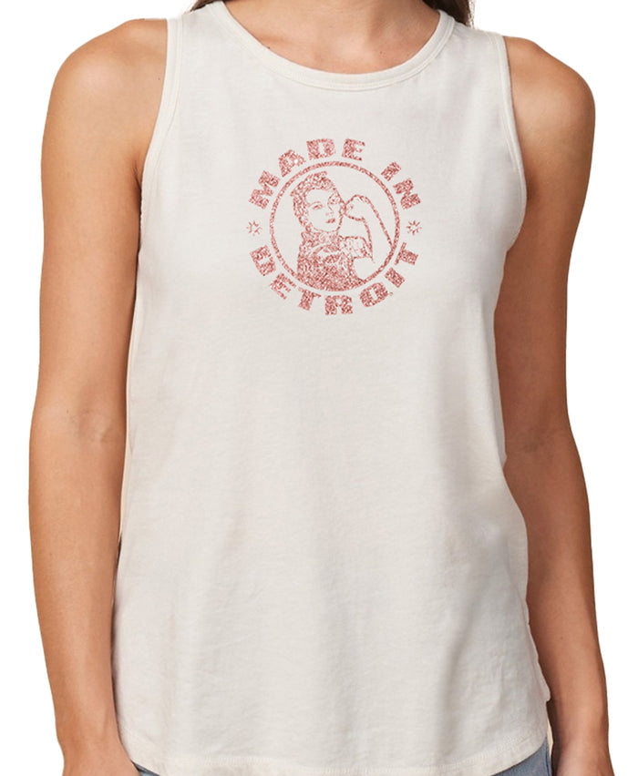 Ladies Oyster Shell Relaxed Tank