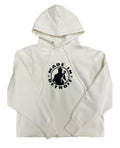 Ladies White MID Hoodie - XS