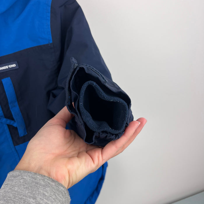 Lands' End Squall Fleece Lined Waterproof Insulated Winter Parka S 6-7