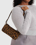 Leopard Nylon Pochette | BAGGU | Nylon Pochette