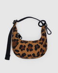 Leopard Print Crescent Bag Charm | BAGGU | Crescent Bag Charm