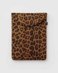 Leopard Puffy Laptop Sleeve 13"/14" | BAGGU | Laptop Sleeve 13”/14"