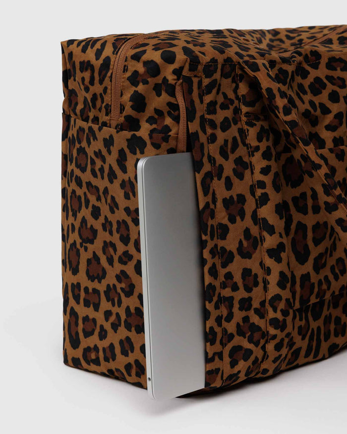Leopard small cloud carry-on | BAGGU | Small Cloud Carry-on