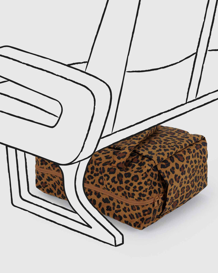 Leopard small cloud carry-on | BAGGU | Small Cloud Carry-on